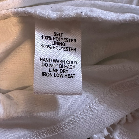 Lulu's White Halter Sheath Dress - Picture 5 of 6